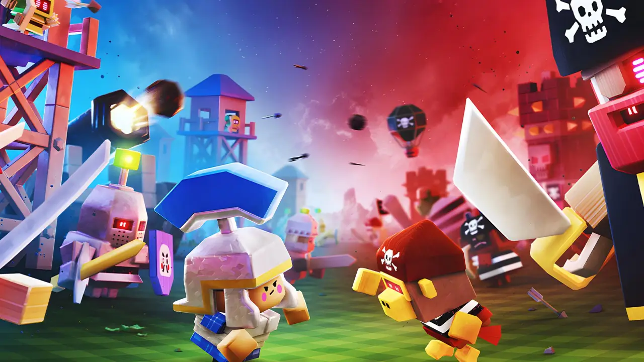 Autonauts vs Piratebots background
