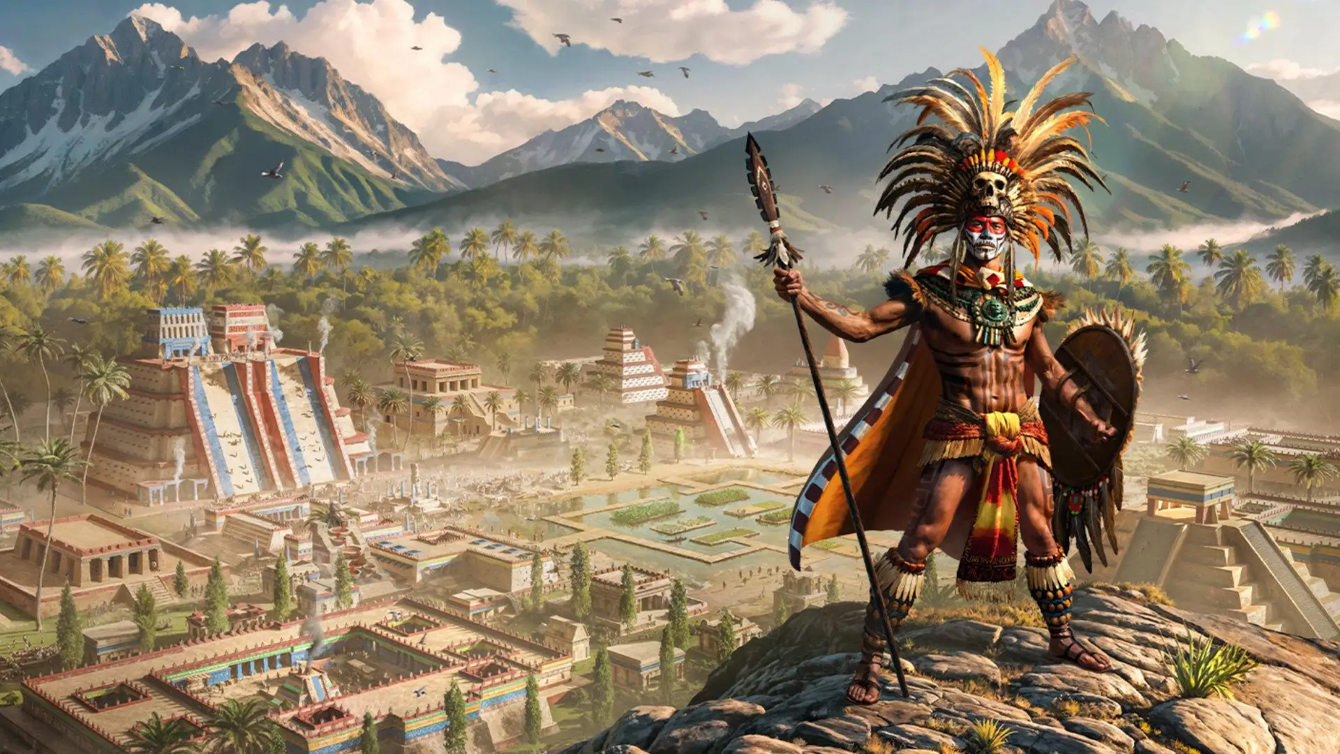 Aztecs: The Last Sun background