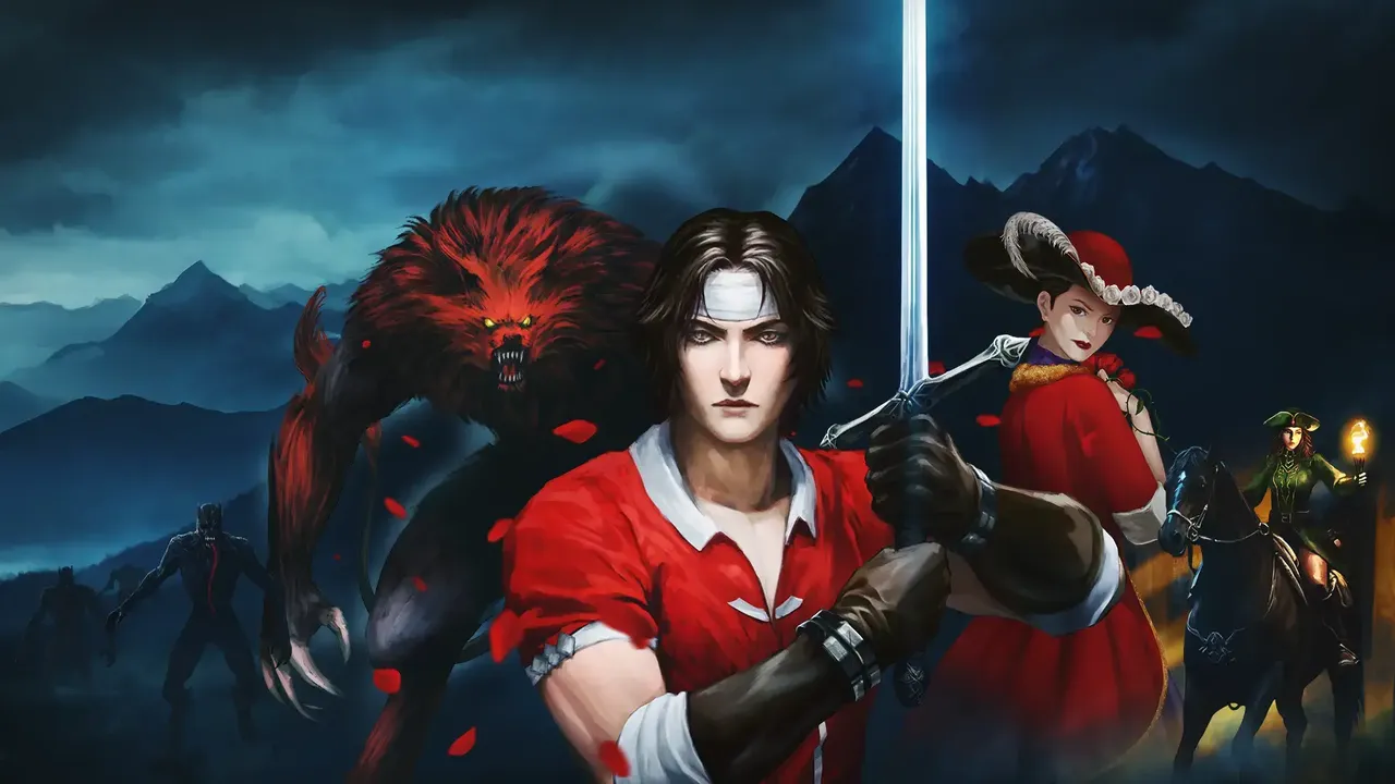 Chronicles of the Wolf background