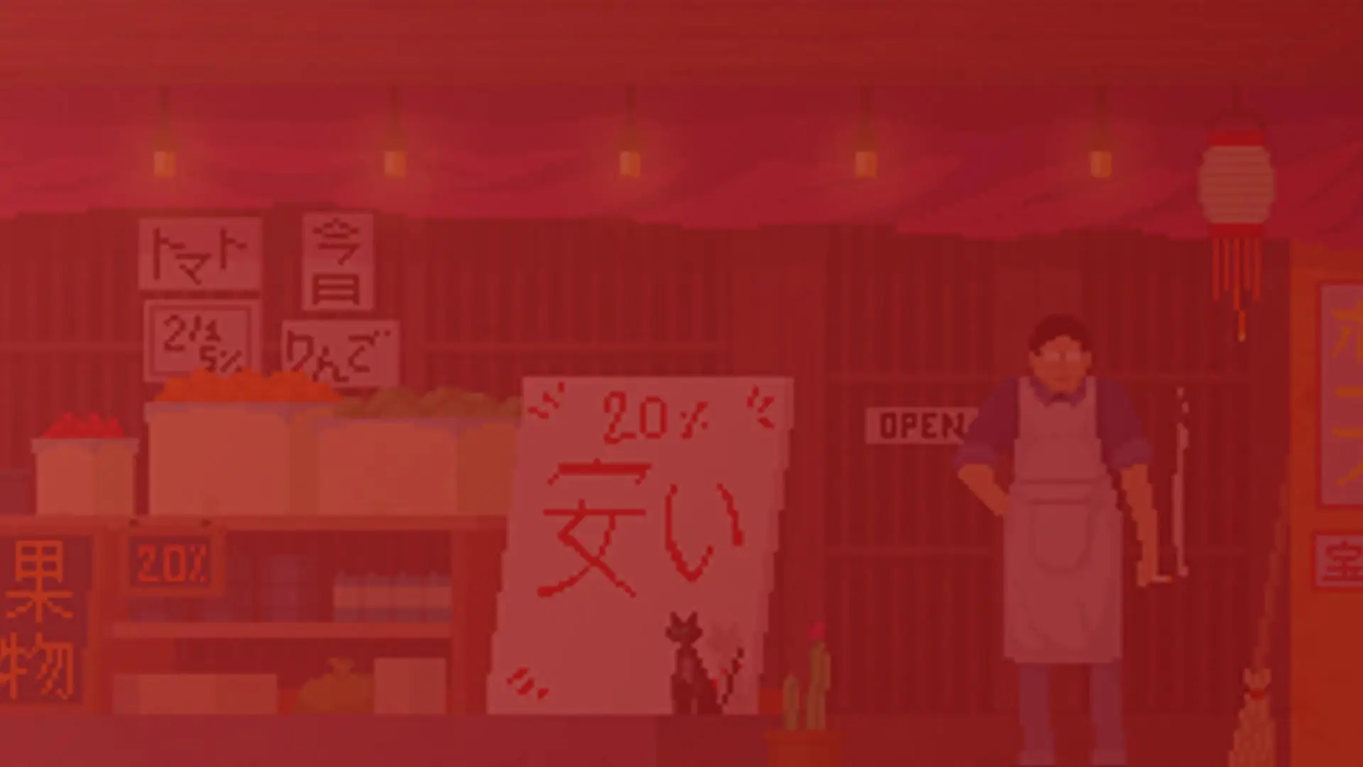 Daylife in Japan - Pixel Art Jigsaw Puzzle background