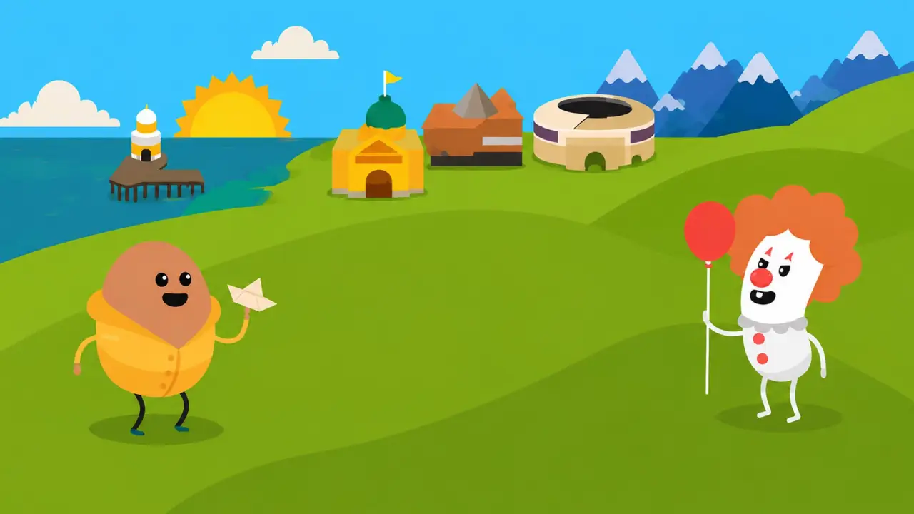 Dumb Ways To Die 2: The Games background