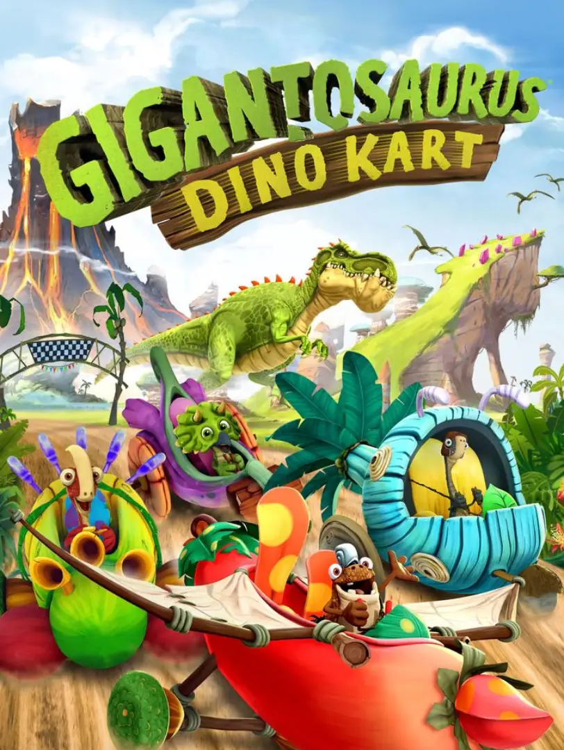 Gigantosaurus: Dino Kart cover