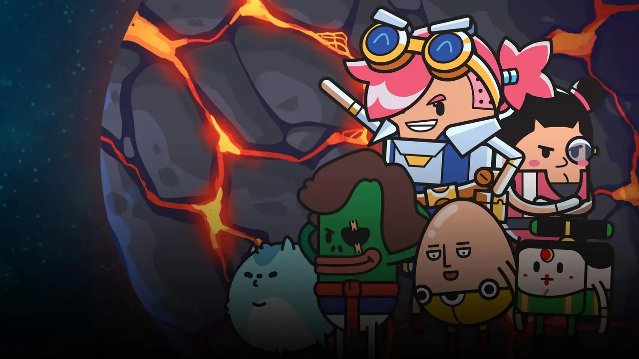 Holy Potatoes! We're in Space?! background