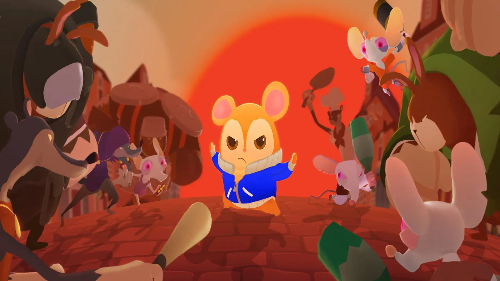 Hamsterdam background