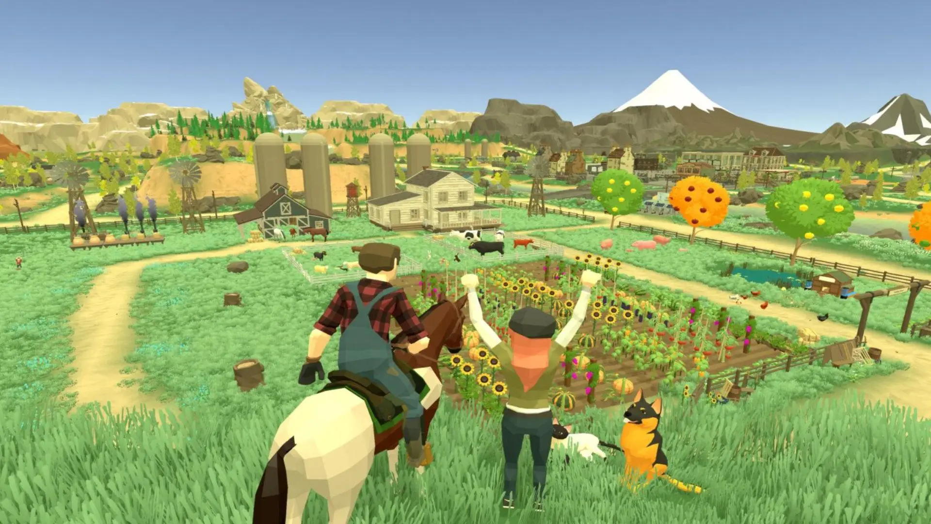 Harvest Days: My Dream Farm background