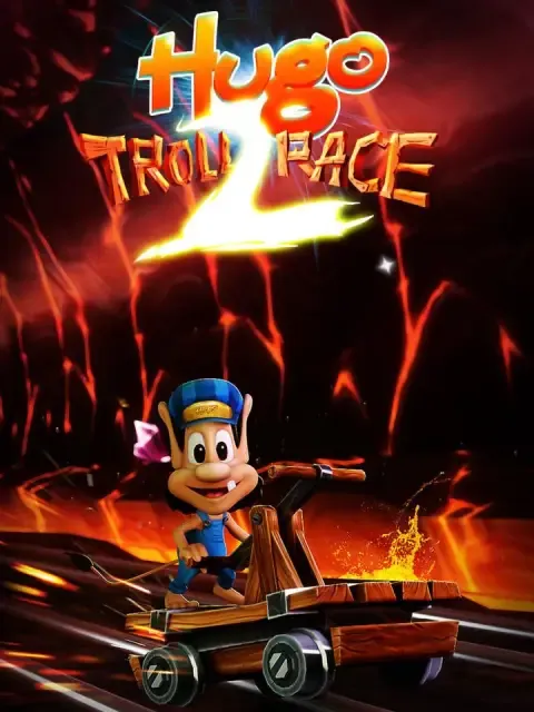 Hugo Troll Race 2 - Mobile cover