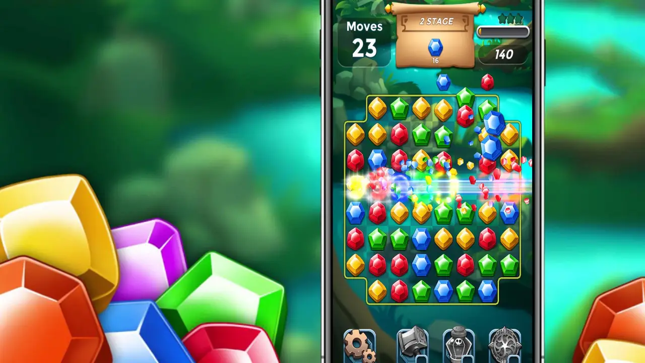 Jewels Palace background