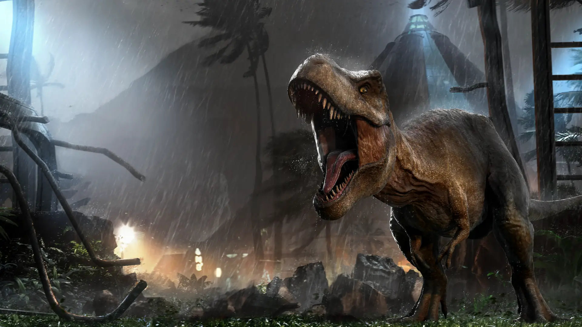 Jurassic World Evolution background