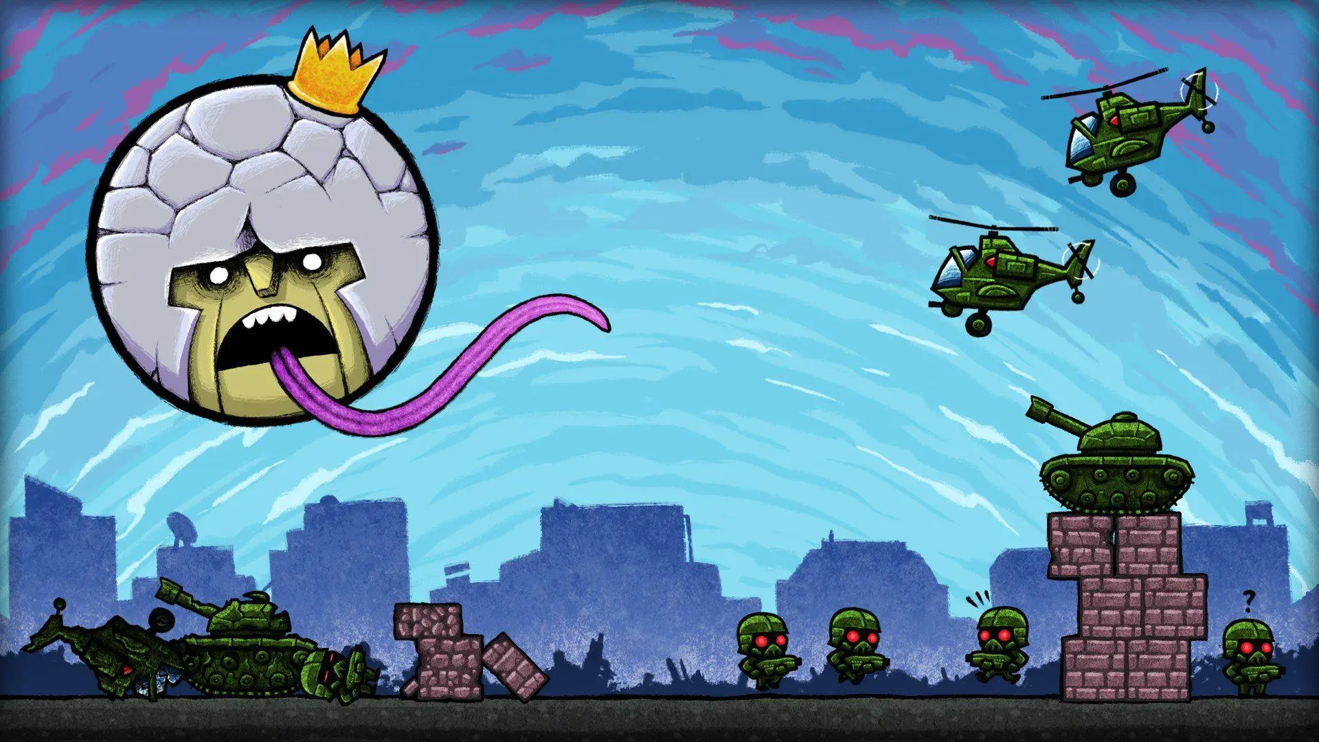 King Oddball background