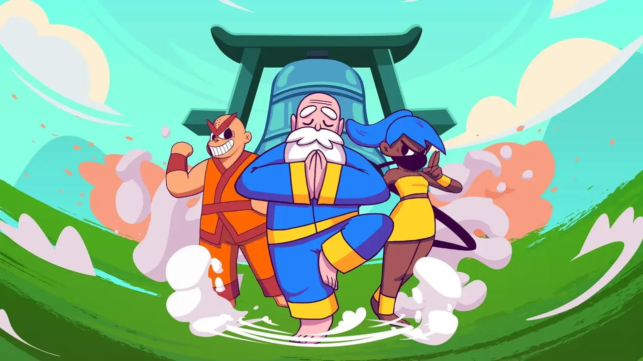 KungFu Kickball background