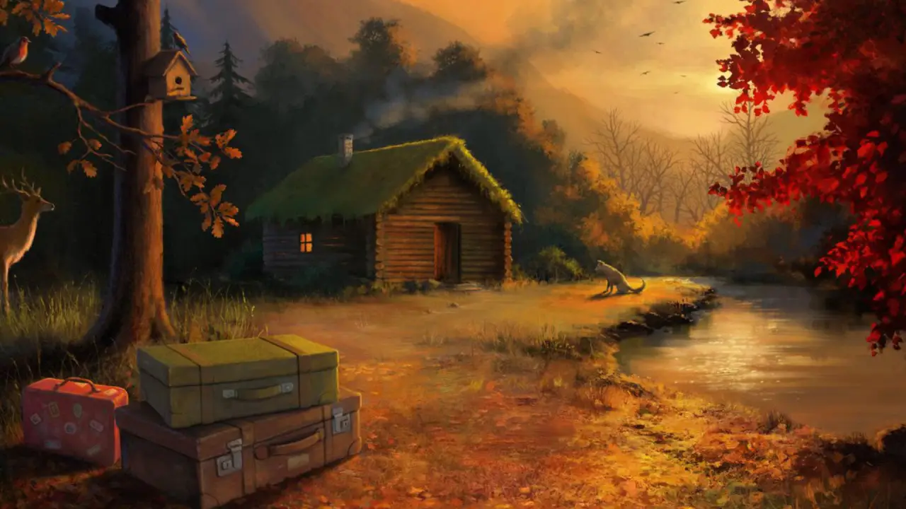 Log Away background