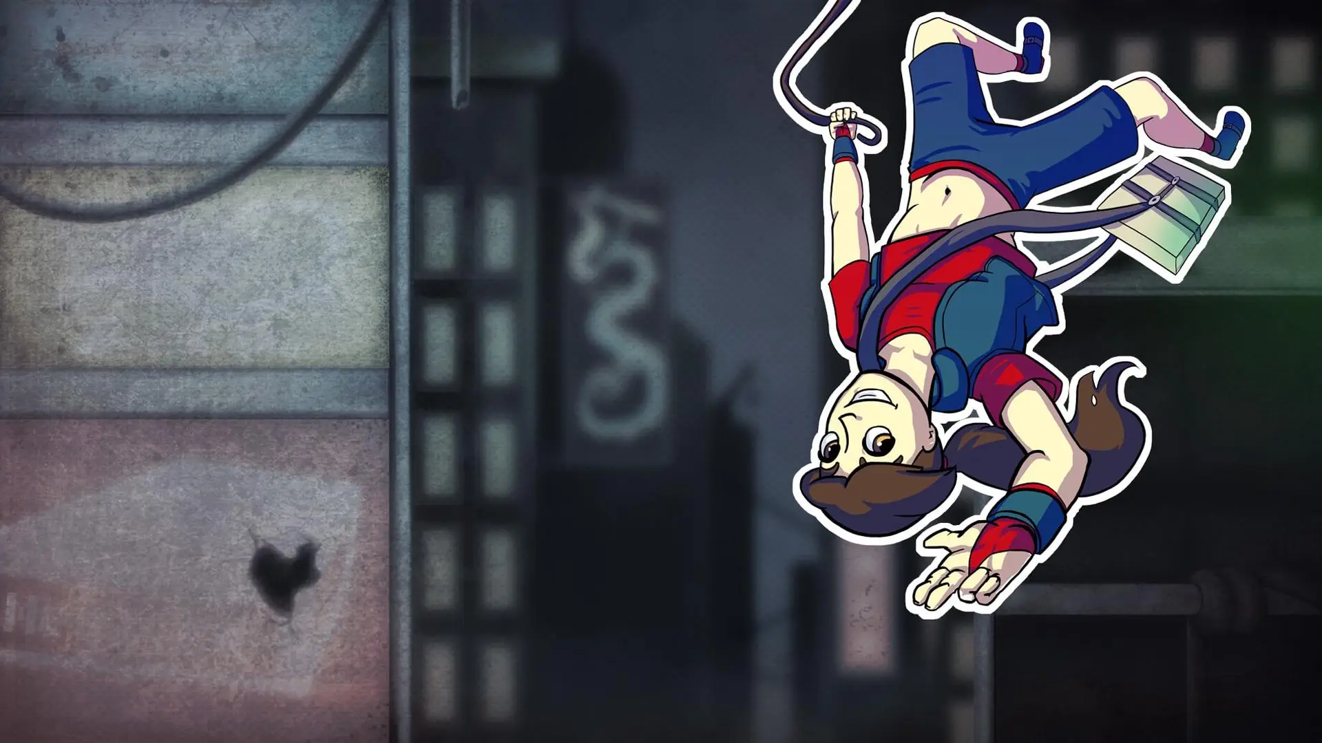 Ninja Pizza Girl background