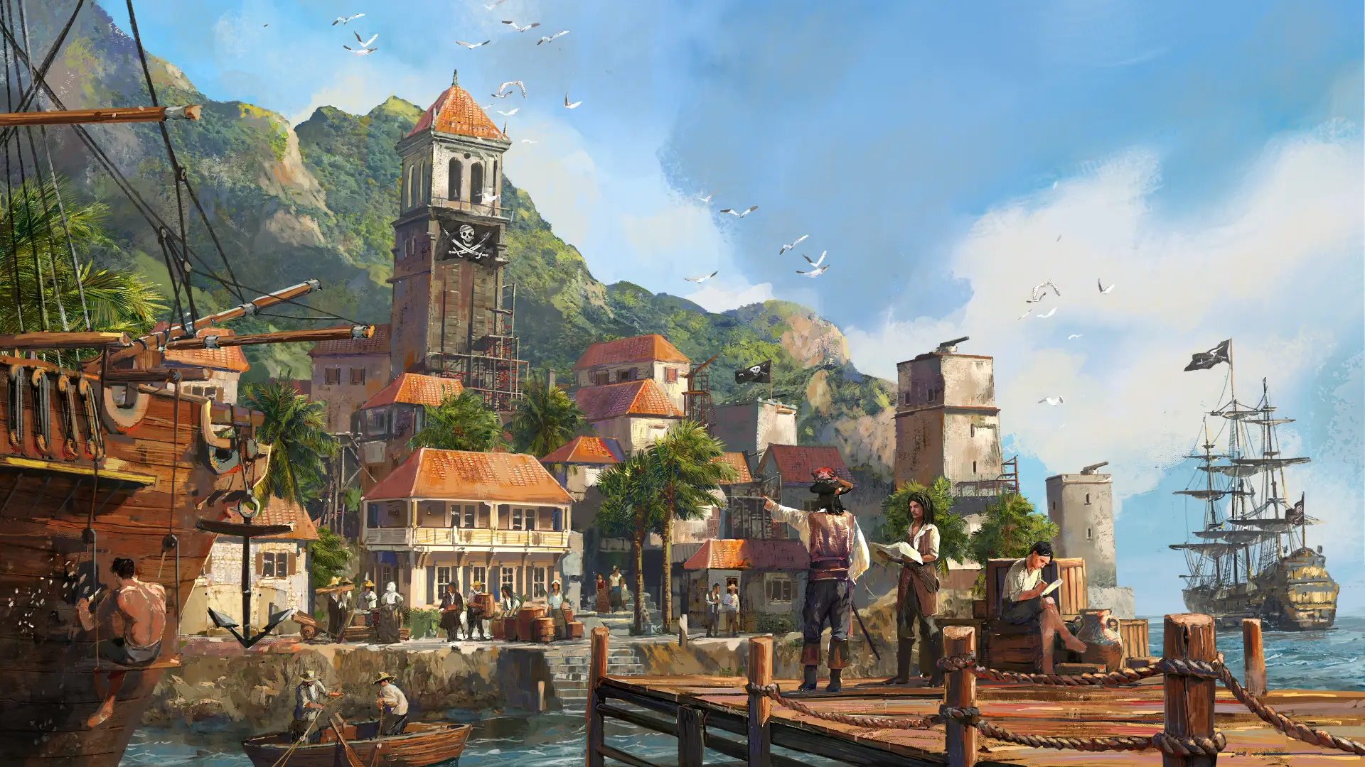 Republic of Pirates background