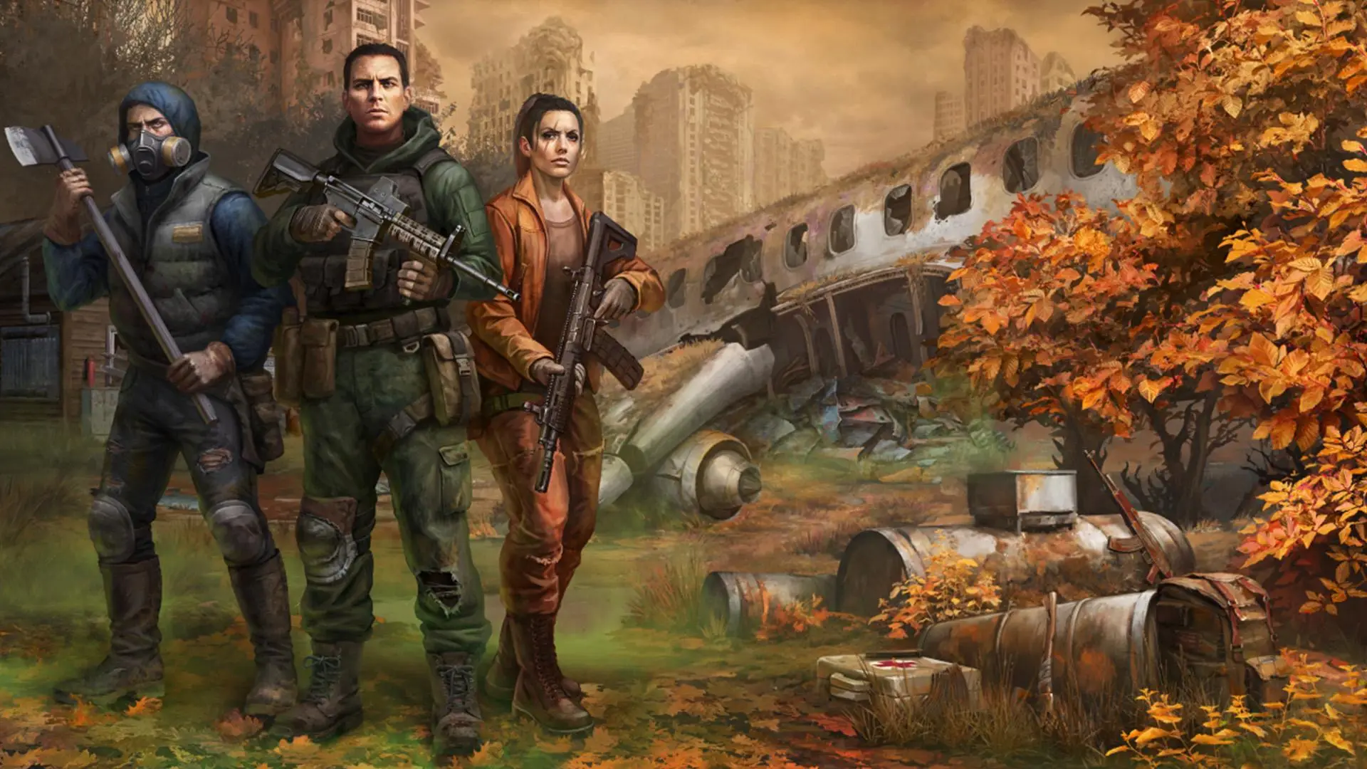 Survive the Fall background