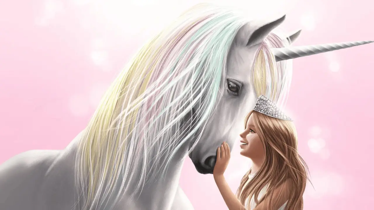 The Unicorn Princess background