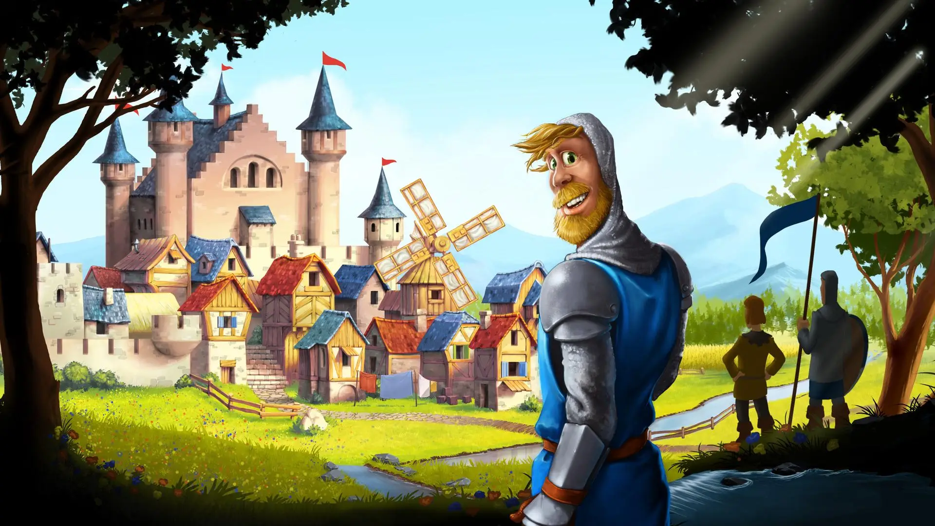 Townsmen - A Kingdom Rebuilt background