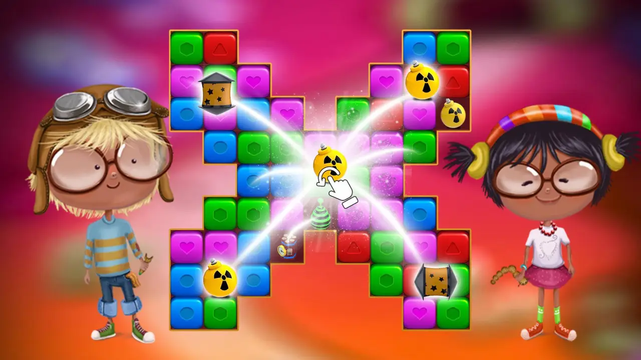 Toy Box Party Time - Mobile background